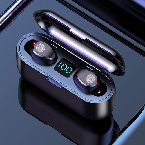 F9 TWS Bluetooth 5.0 Wireless Smart Touch Earphones